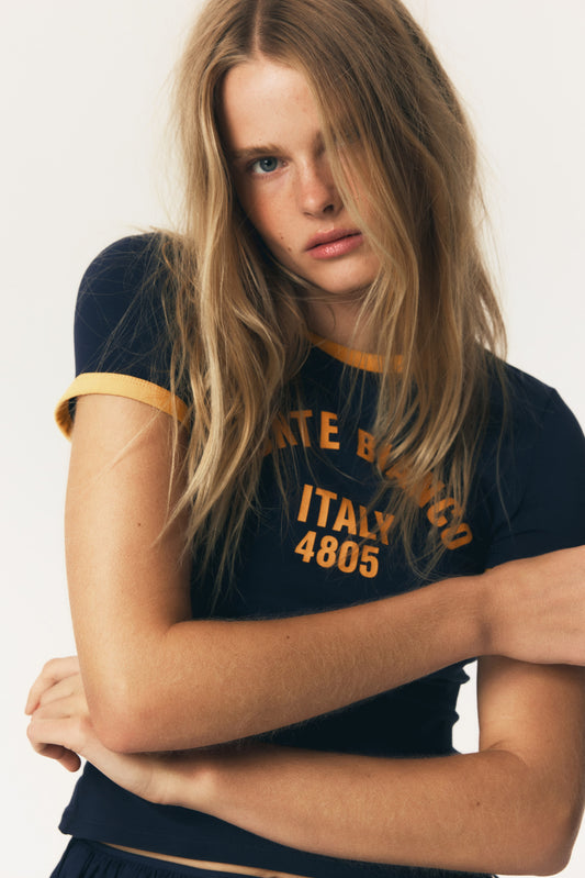 L’Art de Porter Monte Bianco Printed Tees