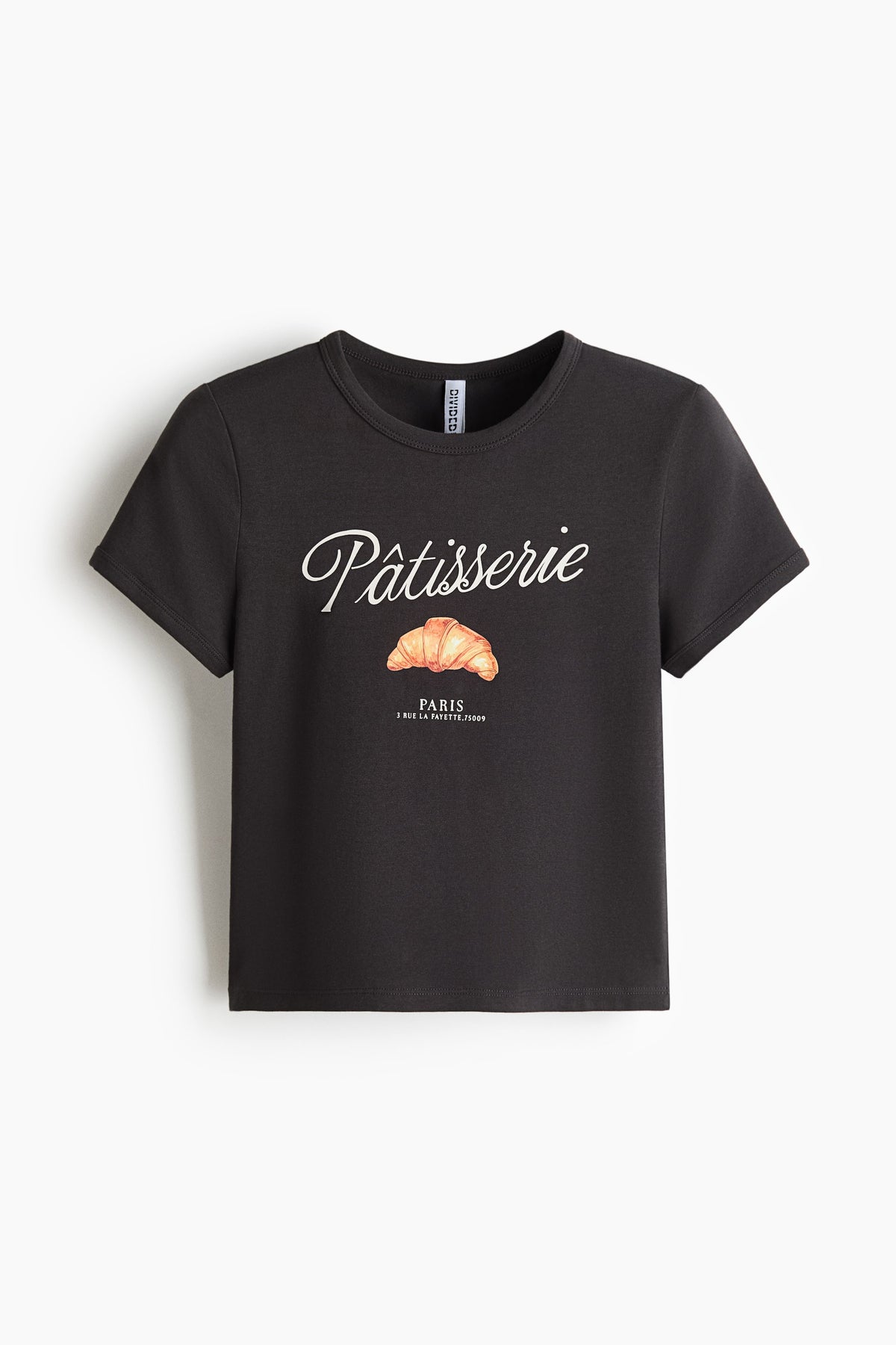 Pâtisserie Fitted cotton T-shirt
