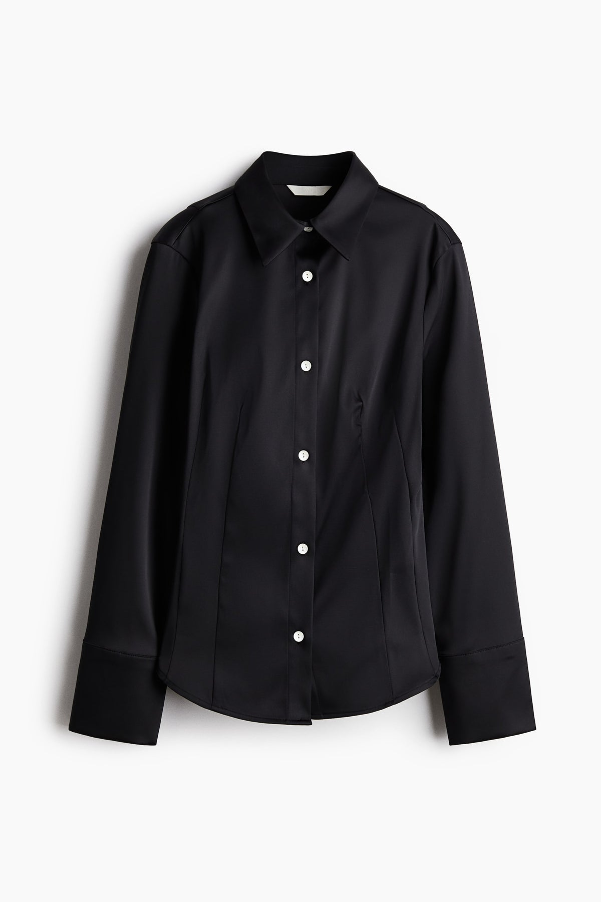 Fitted twill shirt