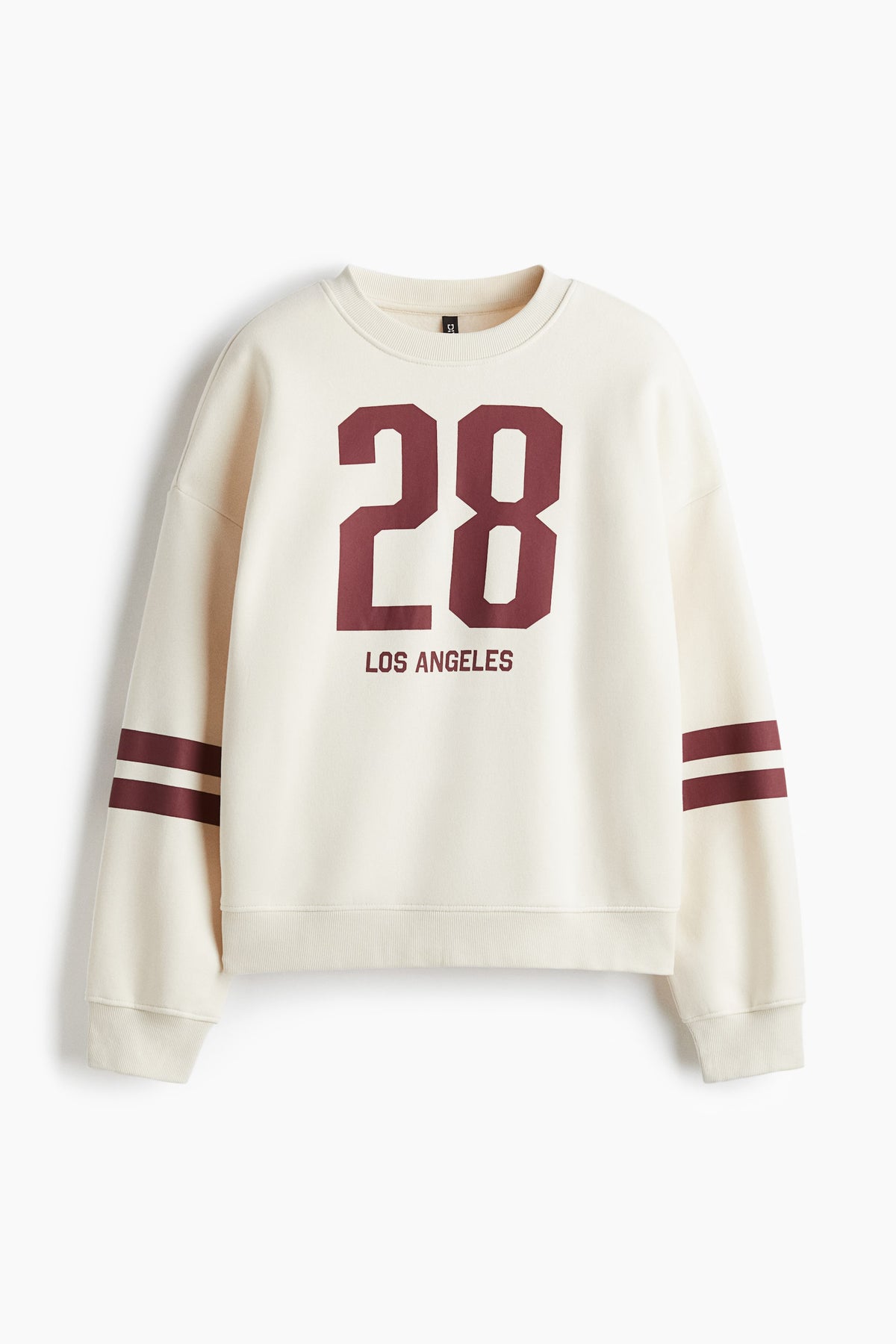 28 Motif detail sweatshirt