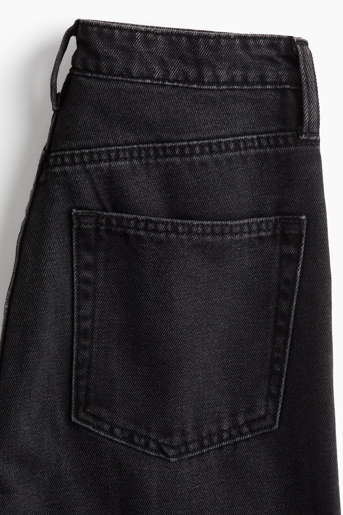 L’Art de Porter Straight High Jeans Black