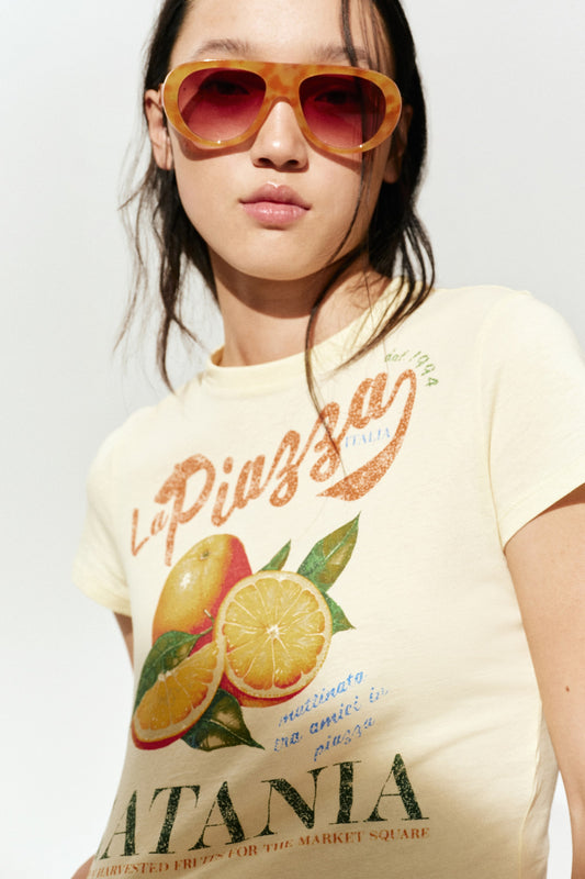 L’Art de Porter Cantania Printed Tees