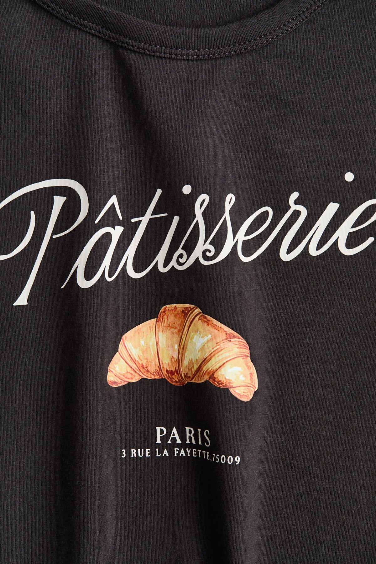Pâtisserie Fitted cotton T-shirt