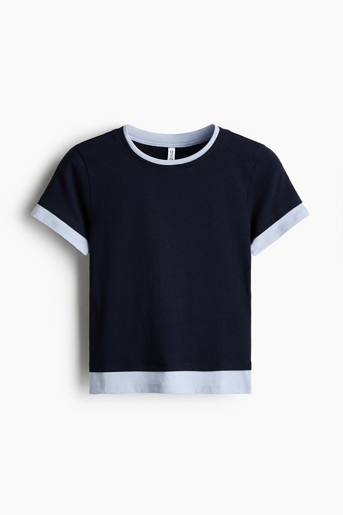 Layered-look T-shirt