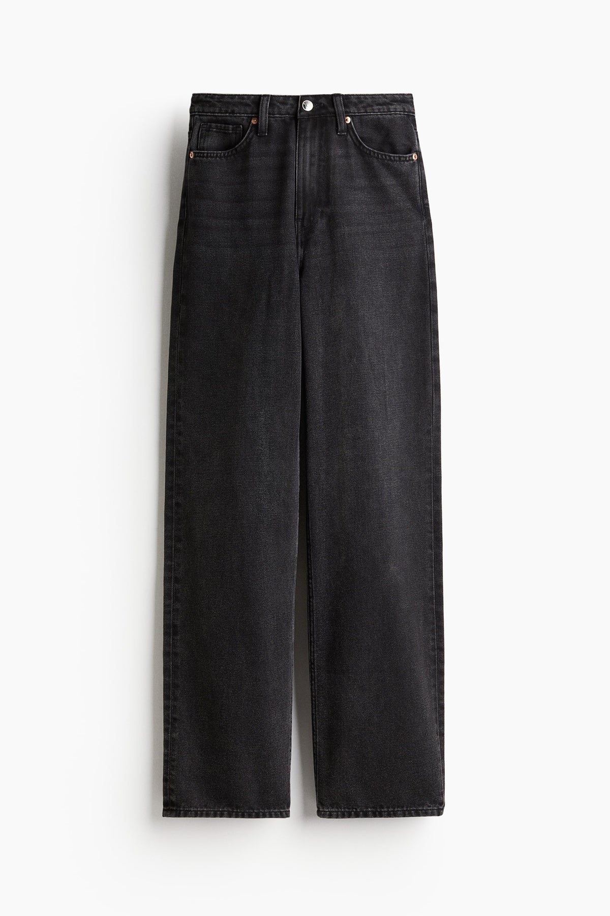 L’Art de Porter Straight High Jeans Black