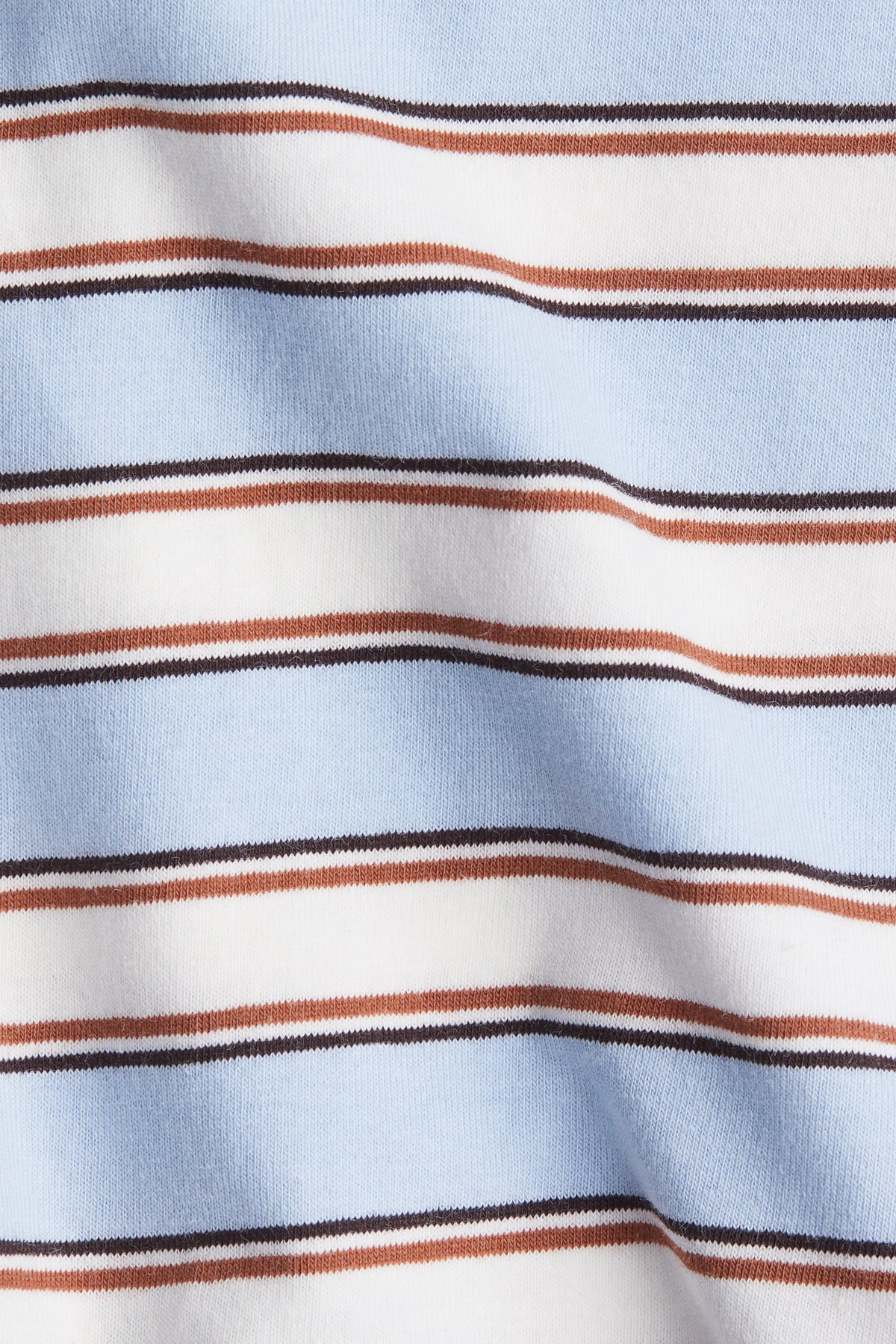 Striped Fitted cotton T-shirt