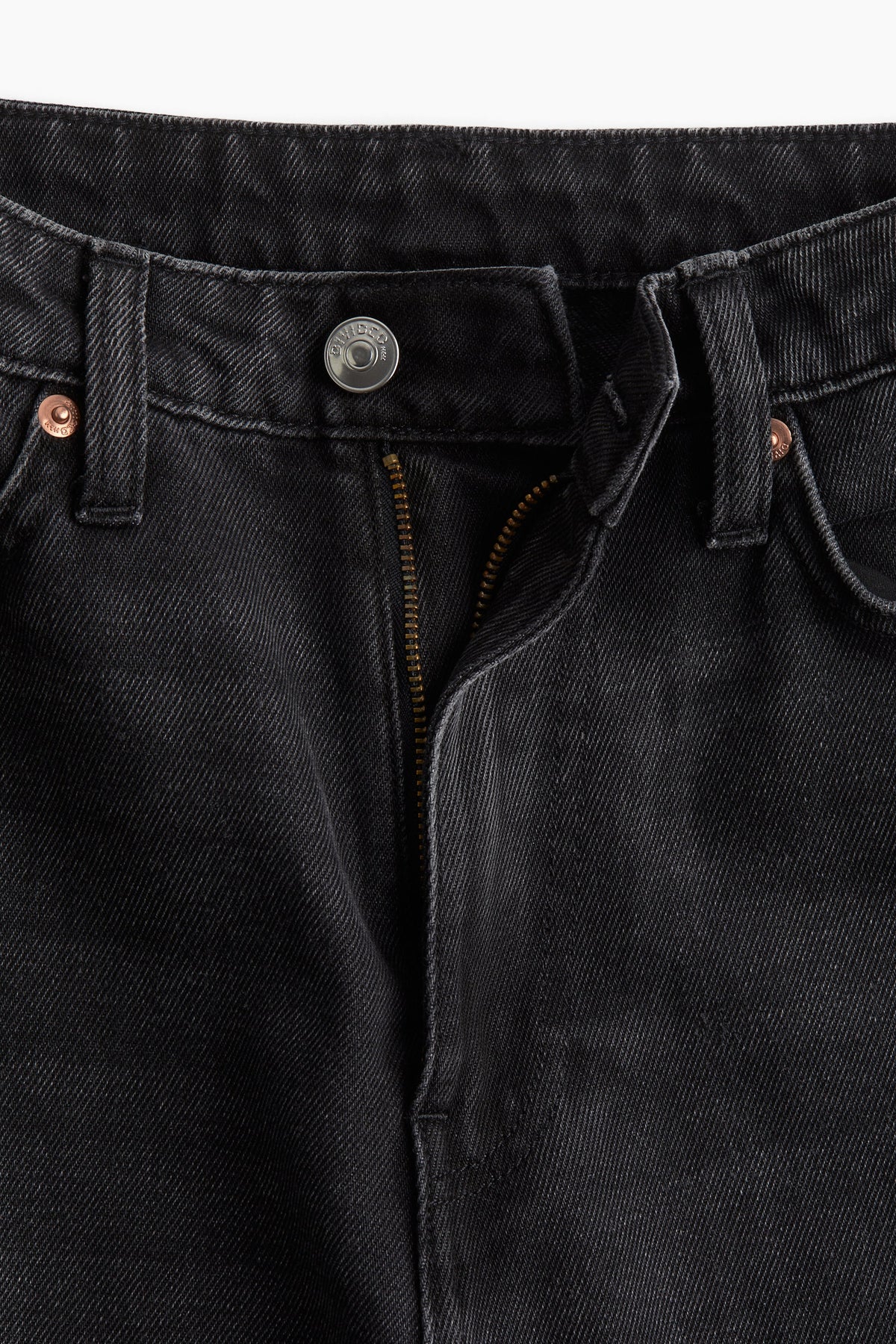L’Art de Porter Straight High Jeans Black
