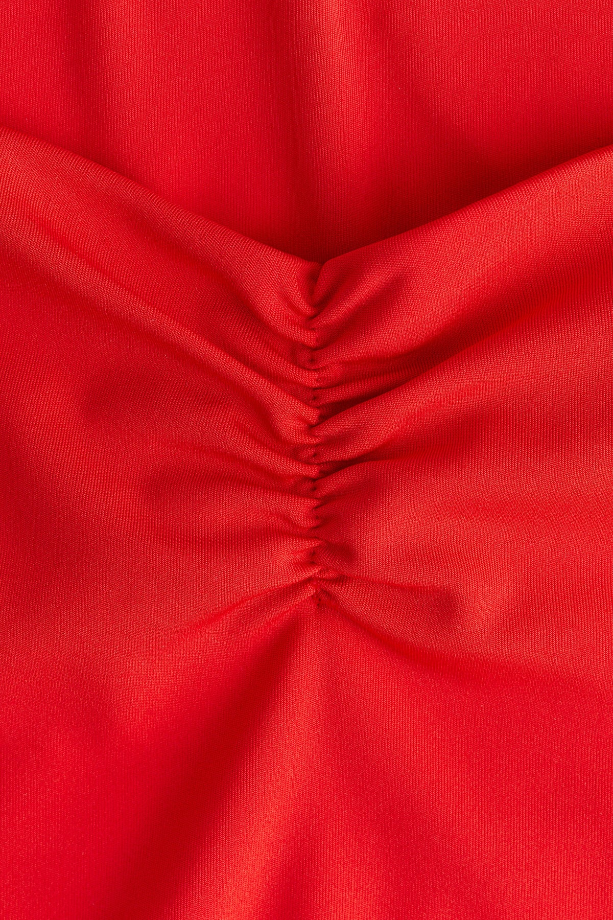 Gathered vest top Bright Red