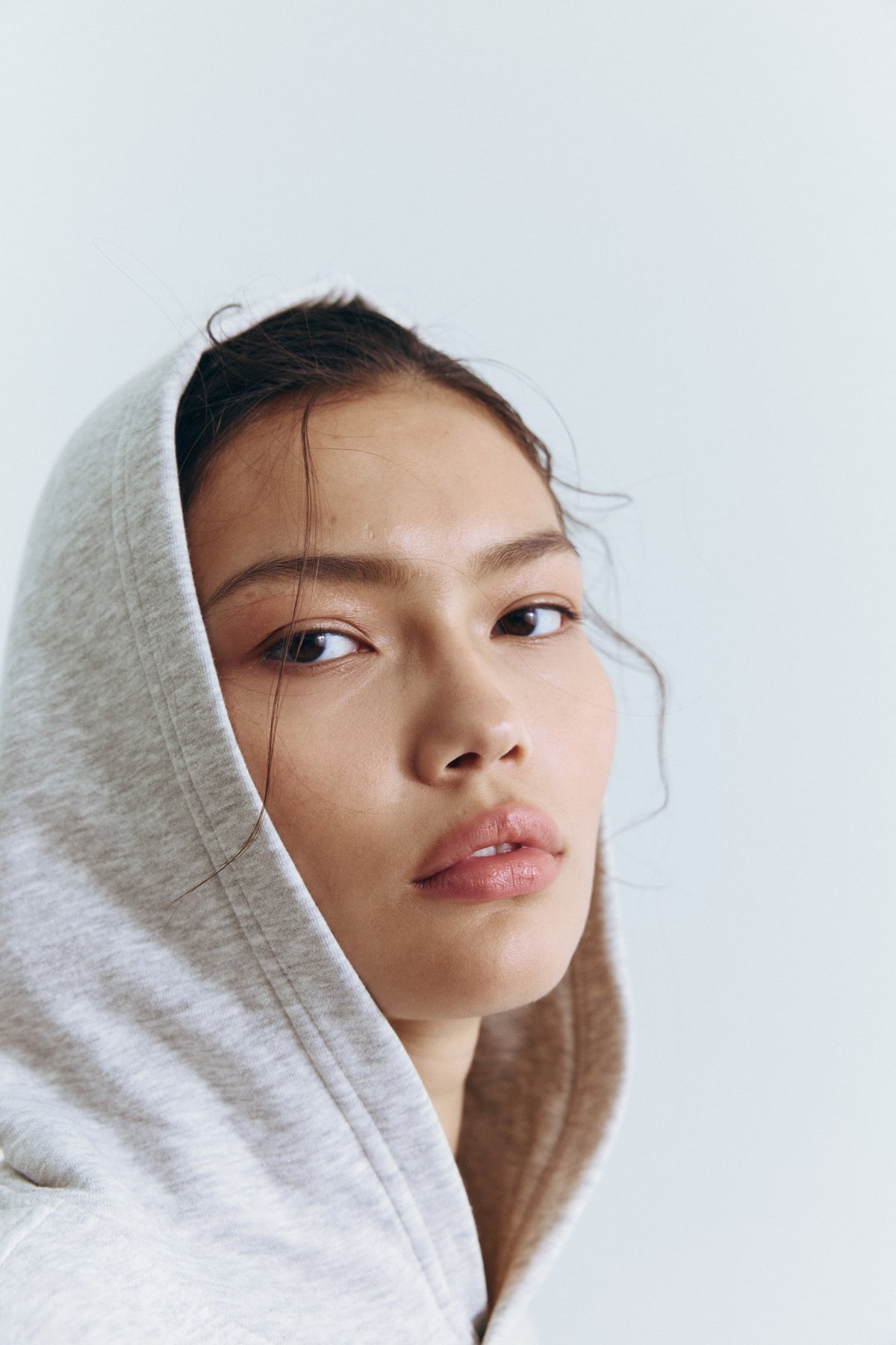 Hoodie Light Grey