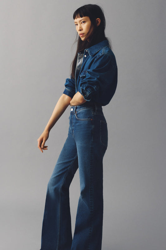 Flared High Jeans