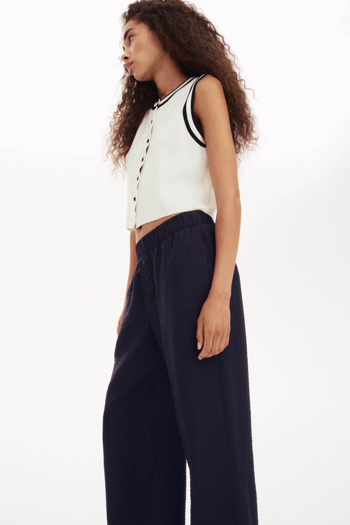 Pull-on trousers Blue