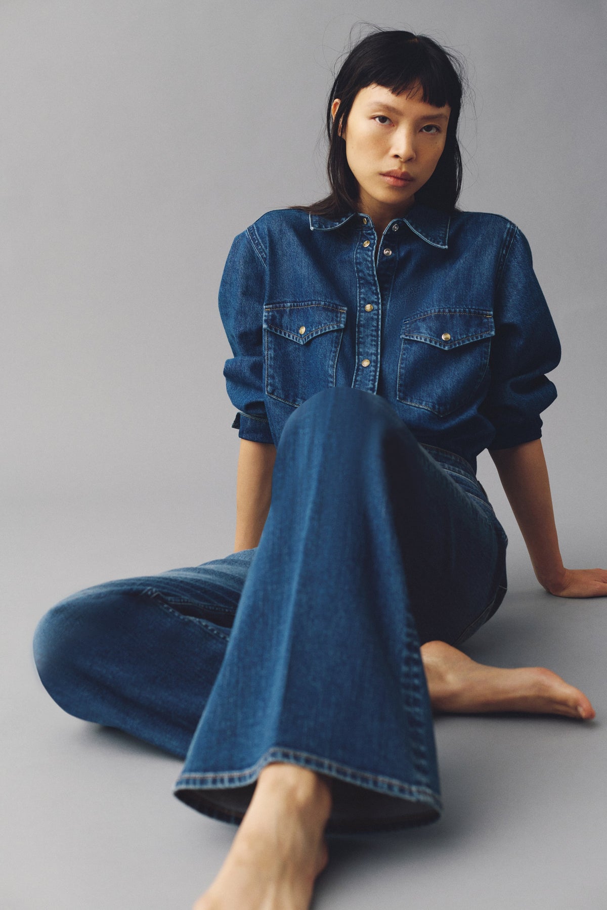Flared High Jeans
