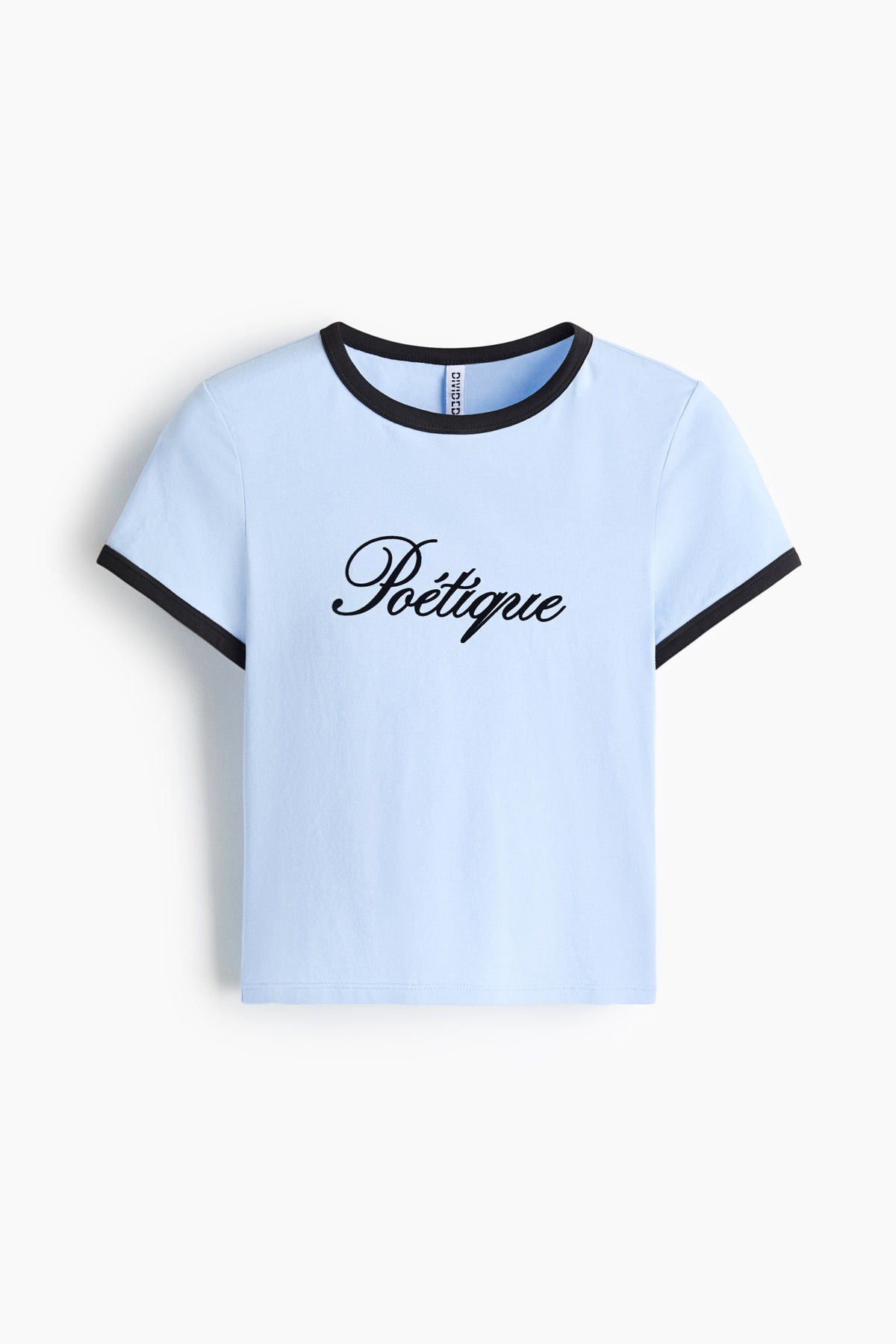 Poétique Fitted cotton T-shirt