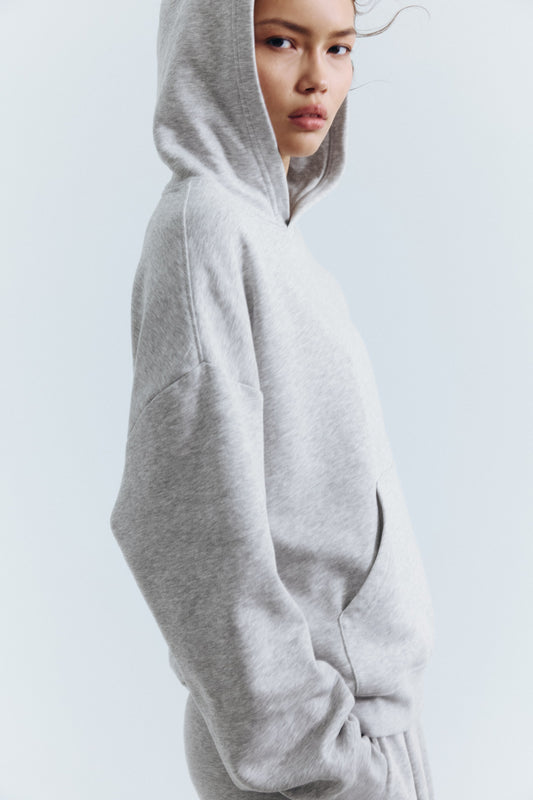 Hoodie Light Grey