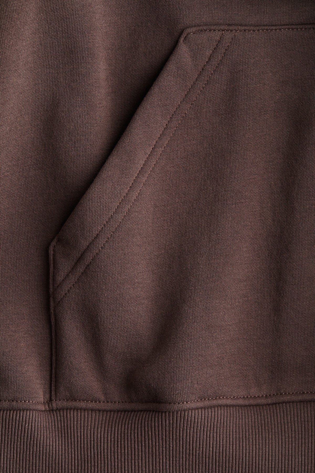 Hoodie Dark Brown