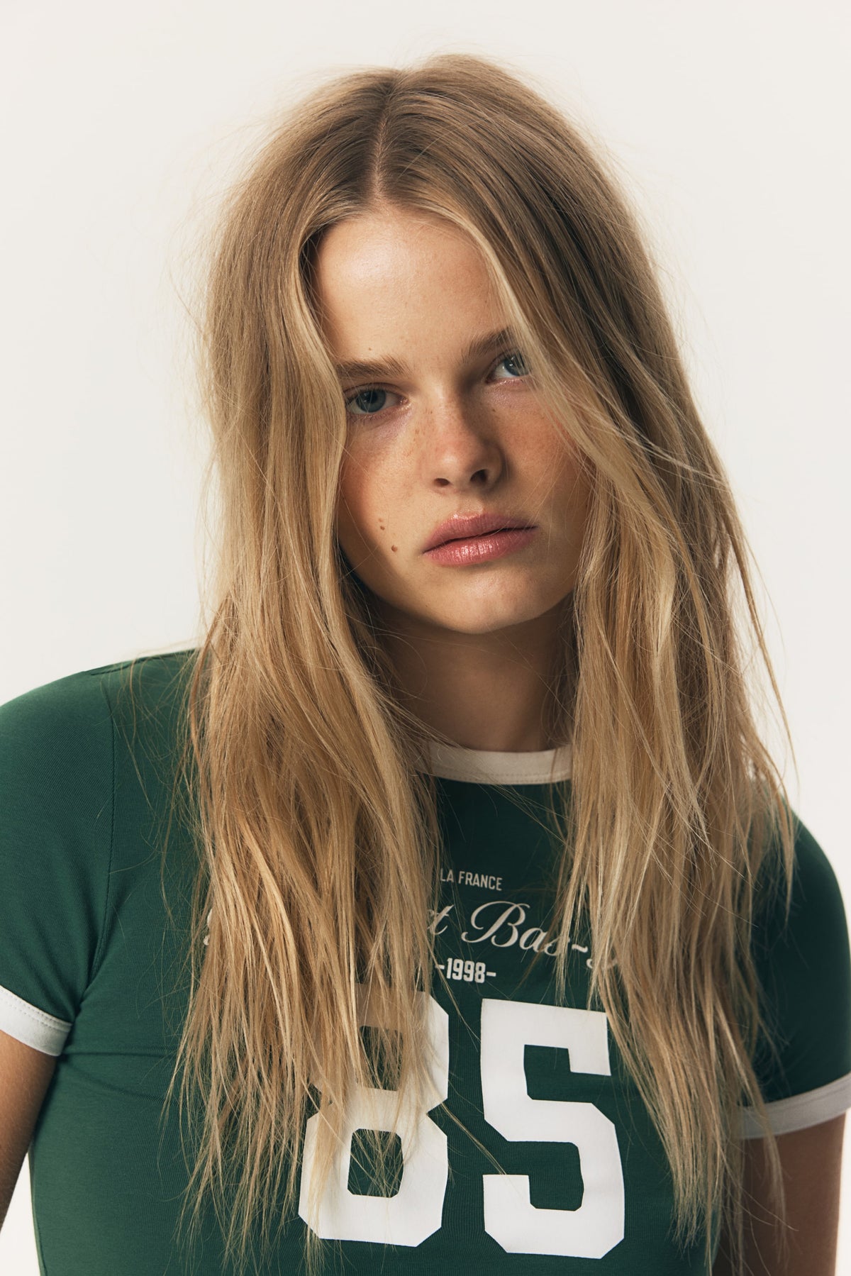 85 Fitted cotton T-shirt