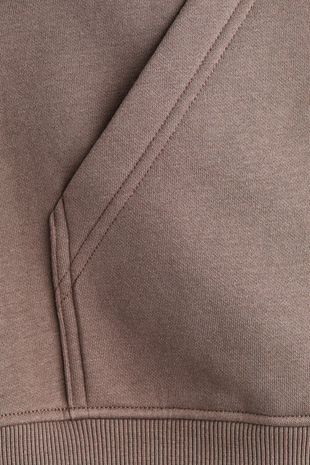 Zip-through hoodie