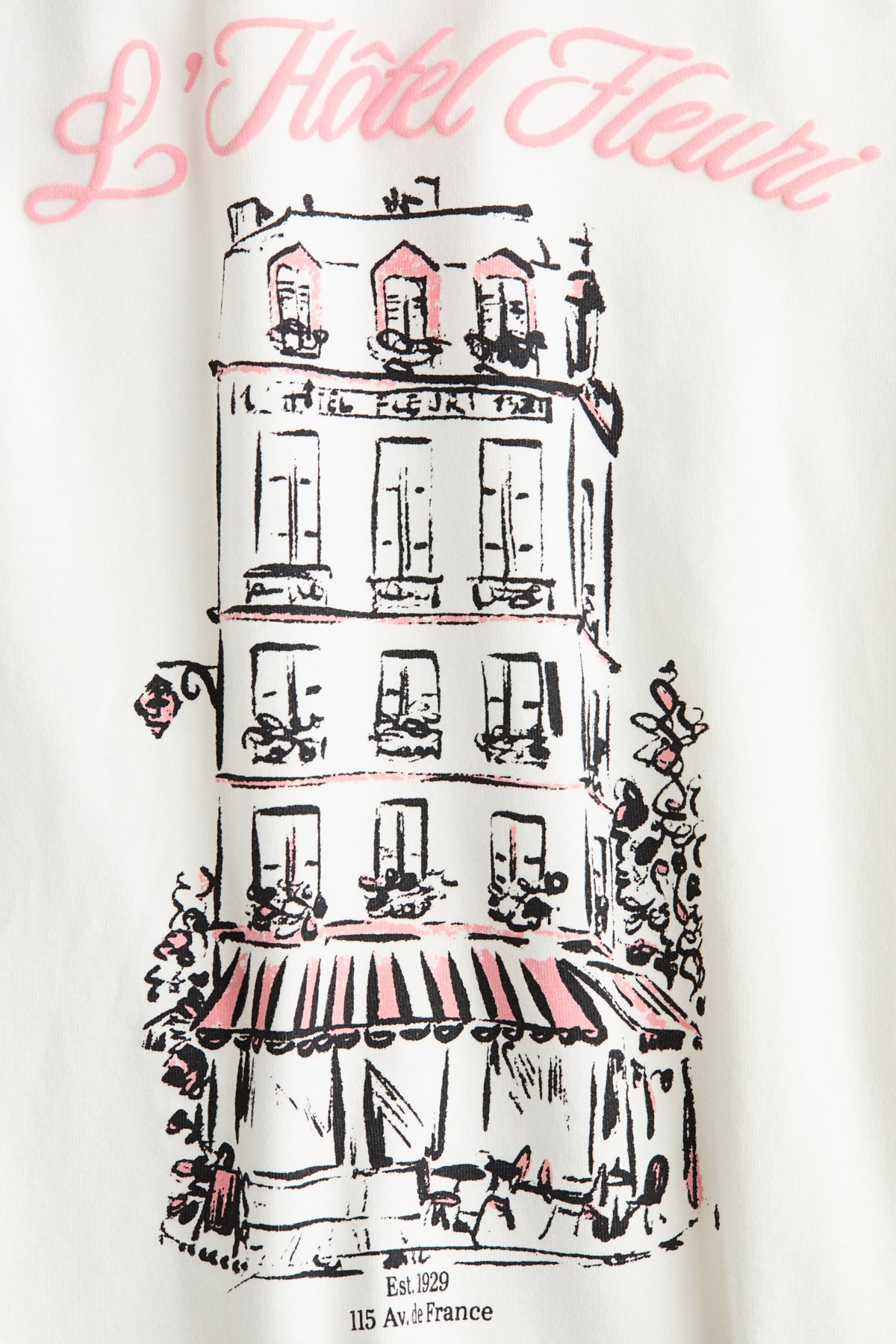 Hotel Fitted cotton T-shirt